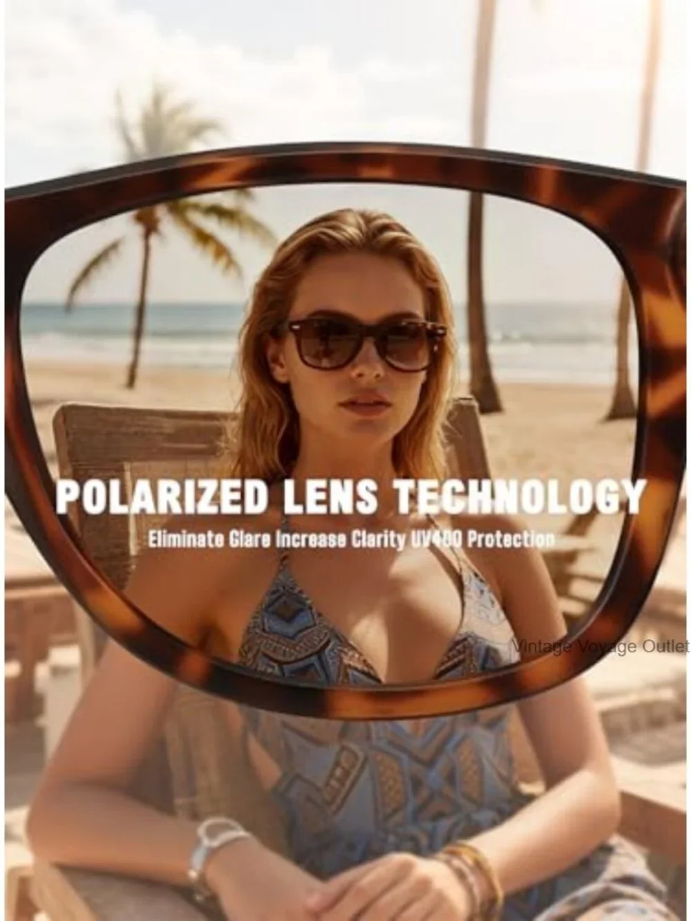Polarized Sunglasses UV400 Protection Driving Retro Square Unisex